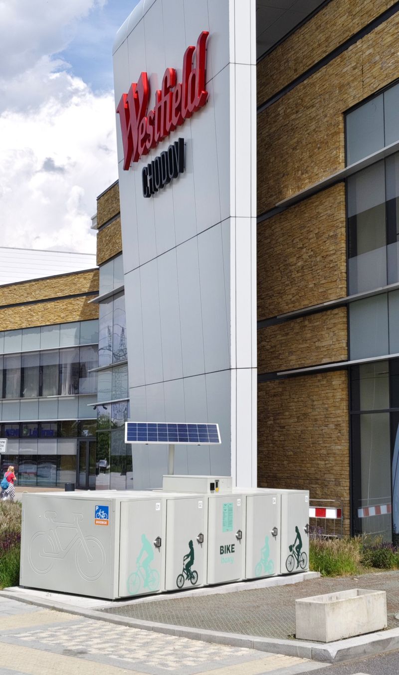 Bike Box - Praha, u nákupního centra Westfield Chodov